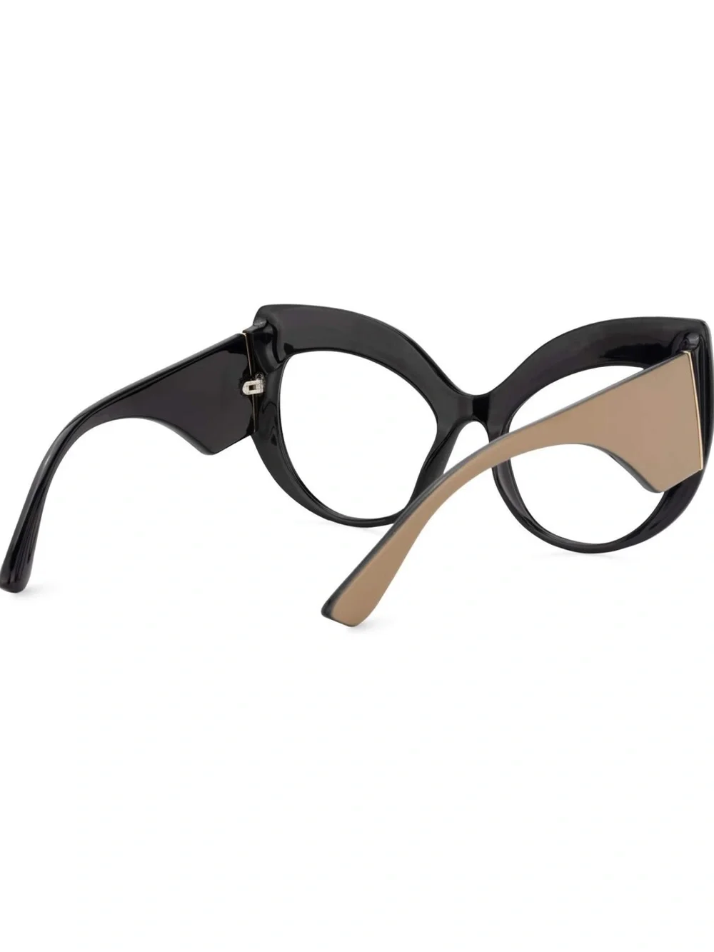 VOOGLAM Voogueme Cat Eye Blue Light Blocking Glasses in Khaki Color